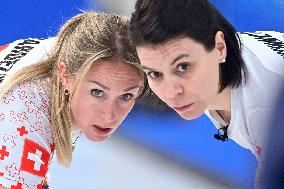 (BEIJING2022)CHINA-BEIJING-WINTER OLYMPIC GAMES-CURLING-WOMEN'S ROUND ROBIN-USA vs SUI (CN)