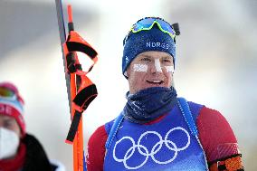 (BEIJING2022)CHINA-ZHANGJIAKOU-OLYMPIC WINTER GAMES-BIATHLON-MEN'S 4X7.5KM RELAY (CN)