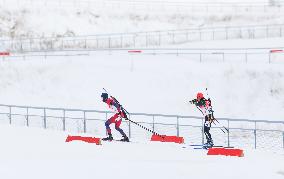 (BEIJING2022)CHINA-ZHANGJIAKOU-OLYMPIC WINTER GAMES-BIATHLON-MEN'S 4X7.5KM RELAY (CN)