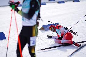 (BEIJING2022)CHINA-ZHANGJIAKOU-OLYMPIC WINTER GAMES-BIATHLON-MEN'S 4X7.5KM RELAY (CN)