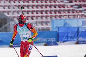 (BEIJING2022)CHINA-ZHANGJIAKOU-OLYMPIC WINTER GAMES-BIATHLON-MEN'S 4X7.5KM RELAY (CN)