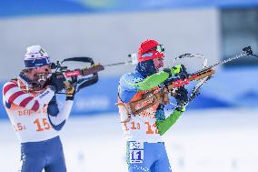 (BEIJING2022)CHINA-ZHANGJIAKOU-OLYMPIC WINTER GAMES-BIATHLON-MEN'S 4X7.5KM RELAY (CN)