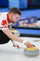 (BEIJING2022)CHINA-BEIJING-WINTER OLYMPIC GAMES-CURLING-MEN'S ROUND ROBIN-SWE vs DEN (CN)