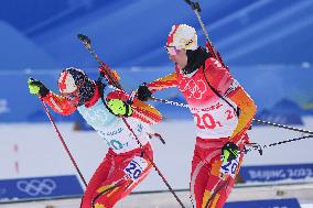 (BEIJING2022)CHINA-ZHANGJIAKOU-OLYMPIC WINTER GAMES-BIATHLON-MEN'S 4X7.5KM RELAY (CN)