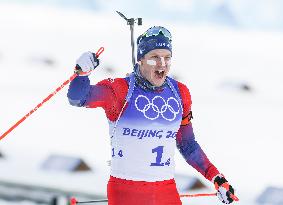 (BEIJING2022)CHINA-ZHANGJIAKOU-OLYMPIC WINTER GAMES-BIATHLON-MEN'S 4X7.5KM RELAY (CN)