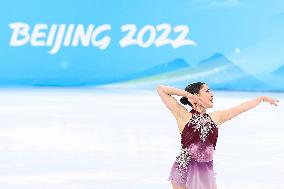 (BEIJING2022)CHINA-BEIJING-OLYMPIC WINTER GAMES-FIGURE SKATING-WOMEN SINGLE SKATING-SHORT PROGRAM (CN)
