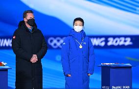 (BEIJING2022)CHINA-BEIJING-OLYMPIC WINTER GAMES-AWARDING CEREMONY (CN)