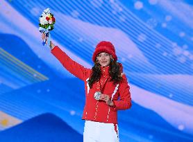 (BEIJING2022)CHINA- ZHANGJIAKOU-OLYMPIC WINTER GAMES-AWARDING CEREMONY (CN)