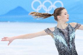(BEIJING2022)CHINA-BEIJING-OLYMPIC WINTER GAMES-FIGURE SKATING-WOMEN SINGLE SKATING-SHORT PROGRAM (CN)