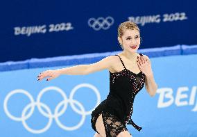 (BEIJING2022)CHINA-BEIJING-OLYMPIC WINTER GAMES-FIGURE SKATING-WOMEN SINGLE SKATING-SHORT PROGRAM (CN)