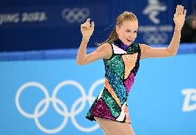 (BEIJING2022)CHINA-BEIJING-OLYMPIC WINTER GAMES-FIGURE SKATING-WOMEN SINGLE SKATING-SHORT PROGRAM (CN)