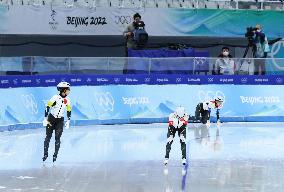 (BEIJING2022)CHINA-BEIJING-OLYMPIC WINTER GAMES-SPEED SKATING-WOMEN'S TEAM PURSUIT (CN)