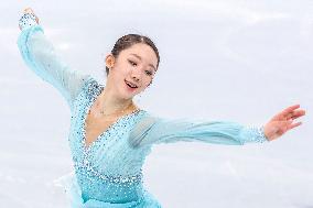 (BEIJING2022)CHINA-BEIJING-OLYMPIC WINTER GAMES-FIGURE SKATING-WOMEN SINGLE SKATING-SHORT PROGRAM (CN)