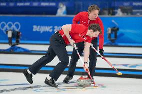(BEIJING2022)CHINA-BEIJING-WINTER OLYMPIC GAMES-CURLING-MEN'S ROUND ROBIN-NOR vs CHN (CN)