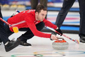 (BEIJING2022)CHINA-BEIJING-WINTER OLYMPIC GAMES-CURLING-MEN'S ROUND ROBIN-NOR vs CHN (CN)