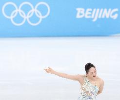 (BEIJING2022)CHINA-BEIJING-OLYMPIC WINTER GAMES-FIGURE SKATING-WOMEN SINGLE SKATING-SHORT PROGRAM (CN)