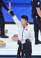 (BEIJING2022)CHINA-BEIJING-WINTER OLYMPIC GAMES-CURLING-MEN'S ROUND ROBIN-NOR vs CHN (CN)
