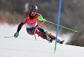 (BEIJING2022)CHINA-BEIJING-OLYMPIC WINTER GAMES-ALPINE SKIING-MEN'S SLALOM (CN)