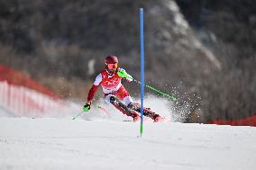 (BEIJING2022)CHINA-BEIJING-OLYMPIC WINTER GAMES-ALPINE SKIING-MEN'S SLALOM (CN)