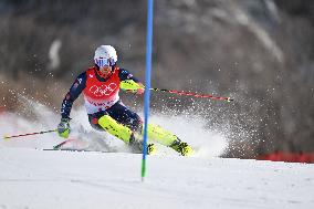 (BEIJING2022)CHINA-BEIJING-OLYMPIC WINTER GAMES-ALPINE SKIING-MEN'S SLALOM (CN)