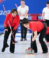(BEIJING2022)CHINA-BEIJING-OLYMPIC WINTER GAMES-CURLING-WOMEN'S ROUND ROBIN SESSION-CHN VS GBR (CN)