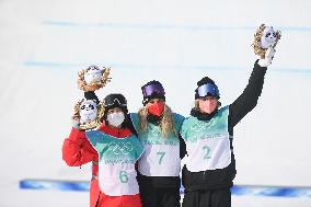 (XHTP)(BEIJING2022)CHINA-BEIJING-OLYMPIC WINTER GAMES-WOMEN'S SNOWBOARD BIG AIR-FINAL (CN)