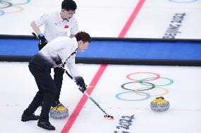 (BEIJING2022)CHINA-BEIJING-WINTER OLYMPIC GAMES-CURLING-MEN'S ROUND ROBIN-CAN vs CHN(CN)