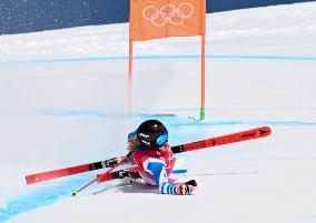 (BEIJING2022)CHINA-BEIJING-OLYMPIC WINTER GAMES-ALPINE SKIING-WOMEN'S DOWNHILL (CN)