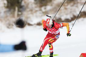 (BEIJING2022)CHINA-ZHANGJIAKOU-OLYMPICS WINTER GAMES-BIATHLON-MEN'S 4X7.5KM RELAY (CN)