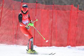 (BEIJING2022)CHINA-BEIJING-OLYMPIC WINTER GAMES-ALPINE SKIING-MEN'S SLALOM (CN)