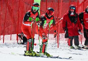 (BEIJING2022)CHINA-BEIJING-OLYMPIC WINTER GAMES-ALPINE SKIING-MEN'S SLALOM (CN)