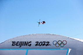 (BEIJING2022)CHINA-ZHANGJIAKOU-OLYMPIC WINTER GAMES-FREESTYLE SKIING-MEN'S FREESKI SLOPESTYLE-FINAL (CN)