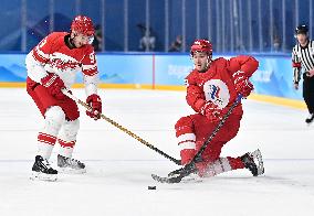(BEIJING2022)CHINA-BEIJING-OLYMPIC WINTER GAMES-ICE HOCKEY-MEN'S QUATERFINAL-ROC VS DEN (CN)