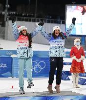 (BEIJING2022)CHINA-ZHANGJIAKOU-OLYMPIC WINTER GAMES-CROSS-COUNTRY SKIING-WOMEN'S TEAM SPRINT CLASSIC- FINAL (CN)