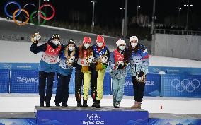 (BEIJING2022)CHINA-ZHANGJIAKOU-OLYMPIC WINTER GAMES-CROSS-COUNTRY SKIING-WOMEN'S TEAM SPRINT CLASSIC- FINAL (CN)