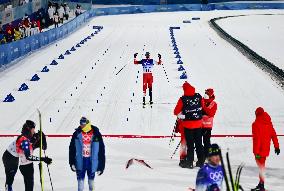 (BEIJING2022)CHINA-ZHANGJIAKOU-OLYMPIC WINTER GAMES-CROSS-COUNTRY SKIING-MEN'S TEAM SPRINT CLASSIC-FINAL (CN)