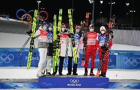 (BEIJING2022)CHINA-ZHANGJIAKOU-OLYMPIC WINTER GAMES-CROSS-COUNTRY SKIING-MEN'S TEAM SPRINT CLASSIC-FINAL (CN)