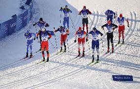 (BEIJING2022)CHINA-ZHANGJIAKOU-OLYMPIC WINTER GAMES-CROSS-COUNTRY SKIING-MEN'S TEAM SPRINT CLASSIC-SEMIFINAL (CN)