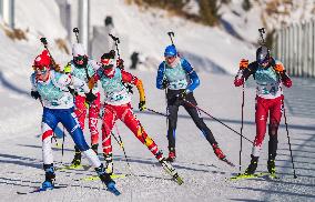 (BEIJING2022)CHINA-ZHANGJIAKOU-OLYMPIC WINTER GAMES-BIATHLON-WOMEN'S 4x6KM RELAY (CN)