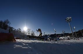 (BEIJING2022)CHINA-ZHANGJIAKOU-OLYMPIC WINTER GAMES-BIATHLON-WOMEN'S 4x6KM RELAY (CN)