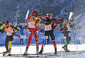 (BEIJING2022)CHINA-ZHANGJIAKOU-OLYMPIC WINTER GAMES-BIATHLON-WOMEN'S 4x6KM RELAY (CN)