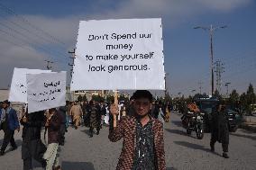 AFGHANISTAN-BALKH-PROTEST-RELEASE ASSETS