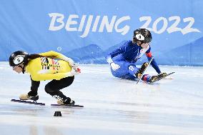 (BEIJING2022)CHINA-BEIJING-OLYMPIC WINTER GAMES-SHORT TRACK SPEED SKATING (CN)
