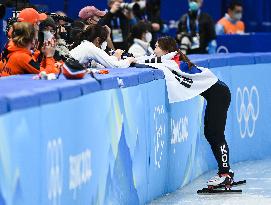 (BEIJING2022)CHINA-BEIJING-OLYMPIC WINTER GAMES-SHORT TRACK SPEED SKATING (CN)