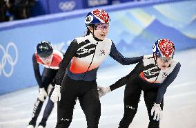 (BEIJING2022)CHINA-BEIJING-OLYMPIC WINTER GAMES-SHORT TRACK SPEED SKATING (CN)