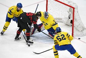 (BEIJING2022)CHINA-BEIJING-OLYMPIC WINTER GAMES-ICE HOCKEY-MEN'S QUATERFINAL-SWE VS CAN (CN)