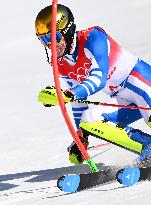 (BEIJING2022)CHINA-BEIJING-OLYMPIC WINTER GAMES-ALPINE SKIING-MEN'S SLALOM (CN)