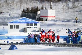 (BEIJING2022)CHINA-ZHANGJIAKOU-OLYMPIC WINTER GAMES-CROSS-COUNTRY SKIING-WOMEN'S TEAM SPRINT CLASSIC (CN)