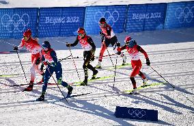 (BEIJING2022)CHINA-ZHANGJIAKOU-OLYMPIC WINTER GAMES-CROSS-COUNTRY SKIING-WOMEN'S TEAM SPRINT CLASSIC (CN)