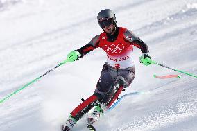 (BEIJING2022)CHINA-BEIJING-OLYMPIC WINTER GAMES-ALPINE SKIING-MEN'S SLALOM (CN)